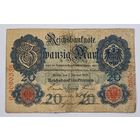 1908 год Германия 20 марок