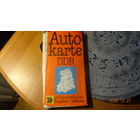 Карта автомобильных дорог ГДР