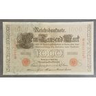 Банкнота 10000 марок 1910 год. Красная печать. Германская империя. С рубля без МЦ.