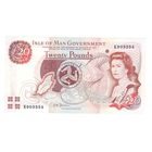 Остров Мэн 20 фунтов 2000 года. Тип Р-49а. Состояние UNC!