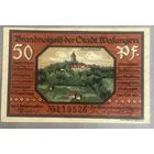 Нодгельд 50 пфеннигов 1921 год. Вазунген. Веймарская республика