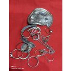 Лом СЕРЕБРО+колечко 84 пробы+ещё 925