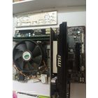 Материнская плата+процессор+память+видеокарта