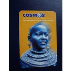 Календарик 2002 г.  Cosmos.  Телевидение для всей семьи.