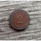 Werty71 Германия 2 пфеннига 1916 A