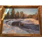 Крот М.Ф. Холодная река 2025 х/м