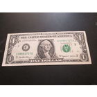 1 доллар США 1999 г., C 89591727 D, AU