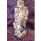 Винтажная декоративная бутыль (4 грани) для кухни с пробкой. Клеймо SVE.