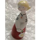 Девочка с цветком. Рига.