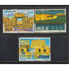 Мальта 1991 Святилище Та'Хаджрат,форт Св.Михаила Дворец Спинола #871,873-4