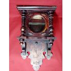 С рубля без мц. корпус для настенных часов. 65х42х18см. диаметр отв 18см.