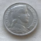 Латвия Первая республика 5 лат 1929 - серебро 25 гр. 0,835 - первый год чекана