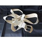 Ремень с портупеей, белый, ЮИД, СССР.