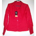 Блузка красная, новая, стильная, р.44