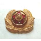 Спецсвязь СССР: кокарда высшего и старшего начсостава службы специальной связи (обр. 1978 года)