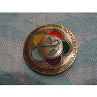 Значок " 12 Всемирный фестиваль молодежи и студентов"