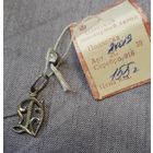 Винтажный кулон времен СССР.  Серебро. Новый с этикеткой.