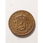 Нидерландская Индия 1/2 цента 1945