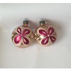 Елочные игрушки шар СССР цена за все К.15