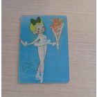 Карманный календарик стерео Финал 1988 г. худ. В. Соболев   по мотивам мультфильмов