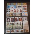 Беларусь 1998 годовой набор 46 марок, 1 квартблок, 1 сцепка