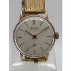 С рубля! В отличном коллекционном состоянии! "Ракета". Часы на ходу. Позолоченные Ау. СССР. м