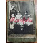 1910-е Кабинет-портрет семья дети типажи ретро студийное фото