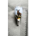 Антикварная фарфоровая чашка трубки."Олень в горах". Германия.19в Охотничья серия "Егерьская"