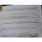 Карты 1:200 000 (в 1 см 2 км) различных частей Беларуси и прилегающих местностей 1998-2000. 6 шт. Цена за 1.