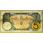 Дакар 5 франков 1929г Pic#5B(f)