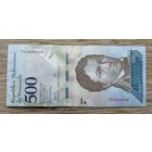 Werty71 Венесуэла 500 боливаров 2017 UNC банкнота