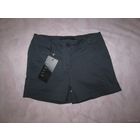 Мини-шорты стрейчевые (цвет серый), р.42. Новые.