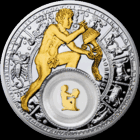 Вадалей. 2013 , Водолей. 2013 ( Aquarius. 2013 ), серебро , 20 рублей . Знаки Зодиака . Гороскоп.  Гараскоп. В оригинальном футляре !
