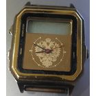 Часы Электроника Интеграл. Поздний СССР. Редчайшая компоновка. Гербовые