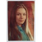 Открытка. Фото. Актёры СССР. Наталья Бондарчук с автографом