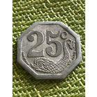 Франция Ля-Рошель 25 сантимов 1922 г