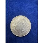 5 злотых Польша Ядвига 1934 год.