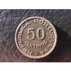 Ангола. 50 центавос. 1958. С 20 копеек. Распродажа коллекции. Смотрите другие лоты.