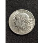 Польша. Ядвига. 2 злотых 1933 г.. Коллекционное состояние.