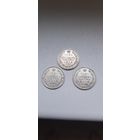 10 коп 1913 года 3 штуки, супер состояние.