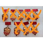 Значки из серии Города герои СССР. Цена указывается за один значок.#-IV-07