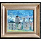 Михайлович В;Минск.Ратуша;Х/М; с рамой 34х38,5 см;2012г