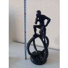 Статуэтка в стиле модерн, металл, 32см