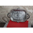 Небольшой, увесистый подносик для визиток, мелочница, размер 19.5*12.5 см.