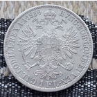 Австро-Венгрия 1 флорин 1859 года, UNC. Серебро! Сторгуй за свою цену, предложи обмен! Y100-2