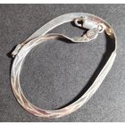 Браслет серебро 925, лот#22, С РУБЛЯ! МНОГО ЛОТОВ С РУБЛЯ БЕЗ МЦ!