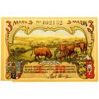 РАСПРОДАЖА!!! - ГЕРМАНИЯ ЗЮДЕРБРАРУП (ШЛЕЗВИГ-ГОЛЬШТЕЙН) 3 марки 1920 год - UNC!