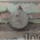 Монета Полугрош 1519 или 1514 г.