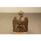 Киверная бляха армии НАПОЛЕОНА, линейный полк. ВОЙНА 1812 год. Распродажа коллекции вещей. С РУБЛЯ! АУКЦИОН!