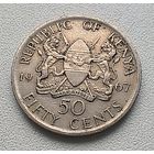 Кения 50 центов, 1967  1-1-49